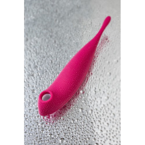 Вакуум-волновой бесконтактный стимулятор клитора Satisfyer Twirling Pro, силикон, красный