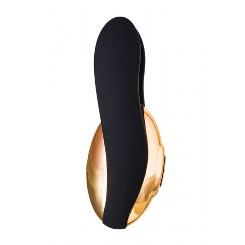 Вибромассажер WANAME D-SPLASH  Wave Силикон Чёрный, 9,3 см.