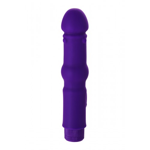 Нереалистичный вибратор TOYFA A-Toys, Силикон, Фиолетовый, 18 см