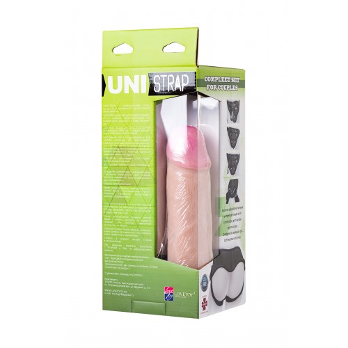 Страпон на креплении LoveToy UNI strap 7