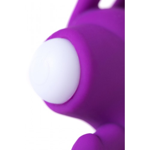 Эрекционное кольцо на пенис JOS GOOD BUNNY, силикон, фиолетовый, 9 см