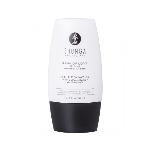 Крем для стимуляции точки G Shunga Rain of love, уникальная формула с L-аргинином, 30 мл