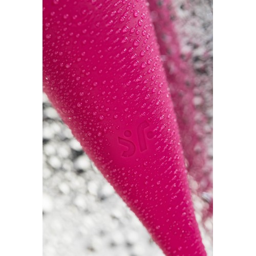 Вакуум-волновой бесконтактный стимулятор клитора Satisfyer Twirling Pro, силикон, красный