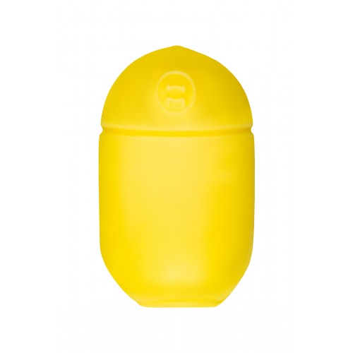Мастурбатор нереалистичный MEN'S MAX CAPSULE 03 POP, TPE, желтый, 8 см (В ЗИПЛОКЕ)