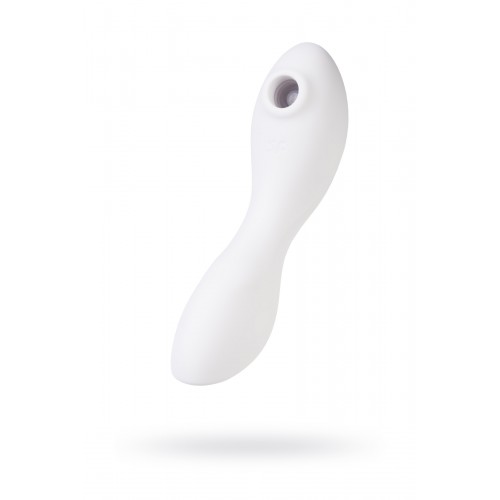 Вакуумный стимулятор клитора Satisfyer Curvy Trinity 5+, белый