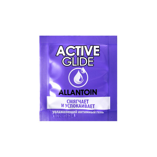 Увлажняющий интимный гель ACTIVE GLIDE ALLANTOIN, 3г по 20шт в упаковке