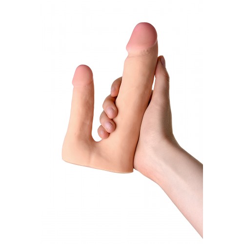 Страпон на креплении TOYFA RealStick Elite, TPR, телесный, 19 см