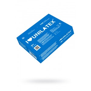 Презервативы Unilatex, natural plain, гладкие, классические, 18 см, 5,4 см, 144 шт.