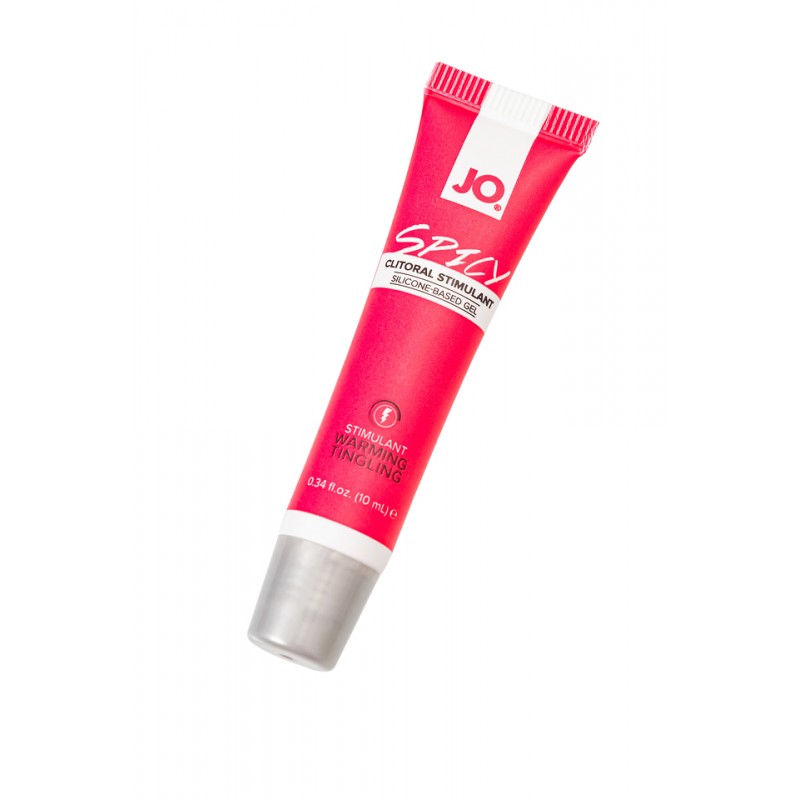 Возбуждающий гель для клитора JO SPICY, на силиконовой основе, 10 мл