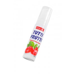 Съедобная гель-смазка TUTTI-FRUTTI для орального секса сладкий барбарис 30г