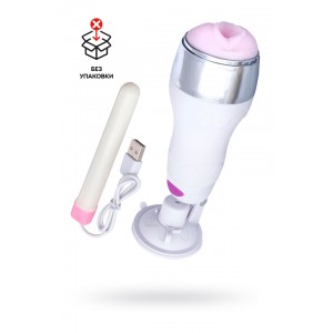 Реалистичный мастурбатор с подогревом Pany, TPR, телесный, 25 см (в пакете)