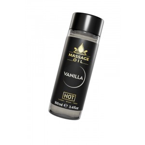Массажное масло HOT Massage Oil VANILLA , с ароматом ванили,100 мл