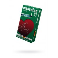 Презервативы Masculan Classic 4,  10шт.  Увеличенного размера (XXL) ШТ