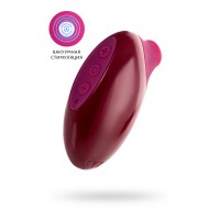 ВАКУУМНЫЙ СТИМУЛЯТОР КЛИТОРА TOYFA A-TOYS MYRTY, БОРДОВЫЙ, 9,8 СМ