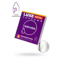 Презервативы LUXE ROYAL Nirvana 3шт, 18 см