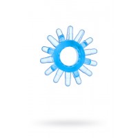 Эрекционное кольцо TOYFA, TPE, синий