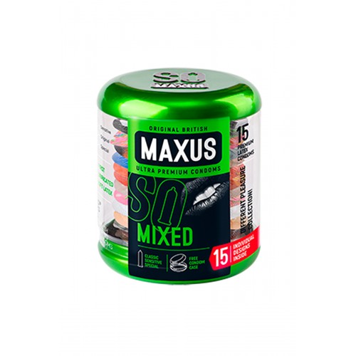Презервативы MAXUS Набор в железном кейсе № 15