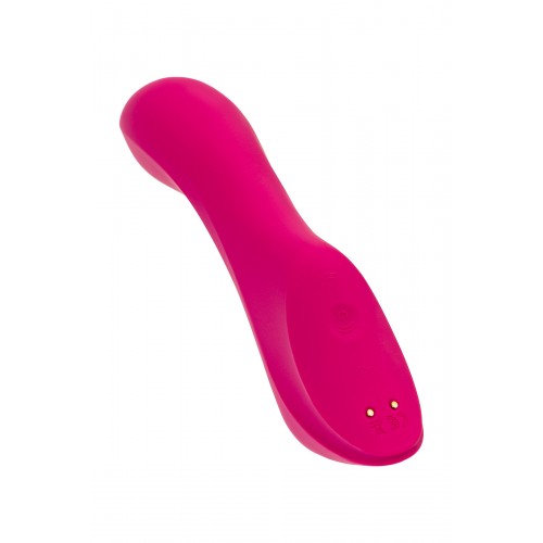 Вакуум-волновой бесконтактный стимулятор клитора Satisfyer Curvy Trinity 3, силикон, красный