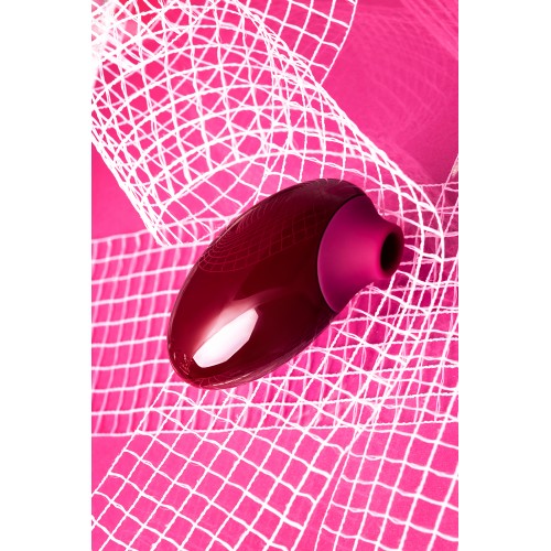 ВАКУУМНЫЙ СТИМУЛЯТОР КЛИТОРА TOYFA A-TOYS MYRTY, БОРДОВЫЙ, 9,8 СМ