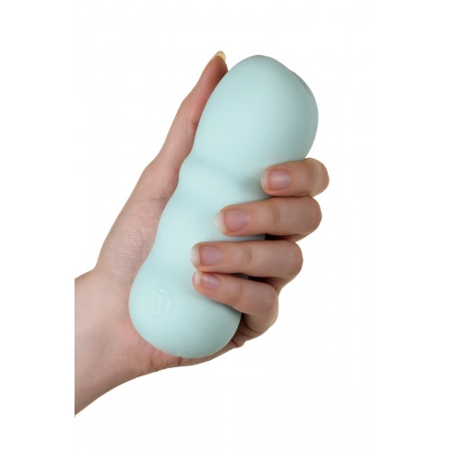 Мастурбатор нереалистичный MensMax FEEL 3, TPE, синий, 14,2 см