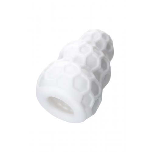 Мастурбатор A-Toys Flaff, TPE, белый, 8см, Ø 2,9 см