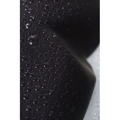 Стимулятор простаты Erotist First, силикон, чёрный, 14,4 см