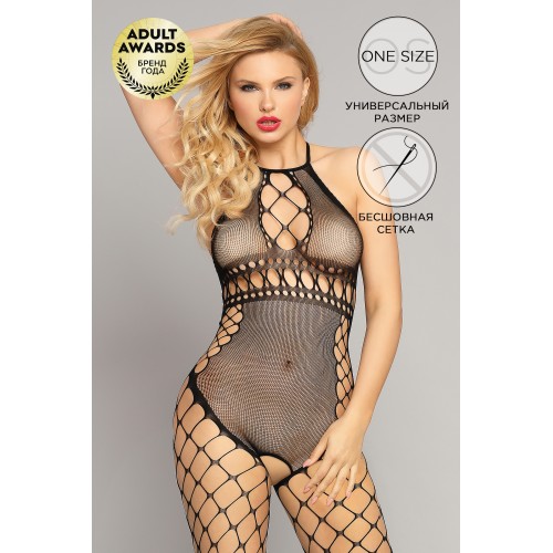 Костюм-сетка Candy Girl Harper, черный, OS