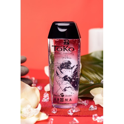 Лубрикант Shunga Toko Aroma на водной основе, вишня, 165 мл.