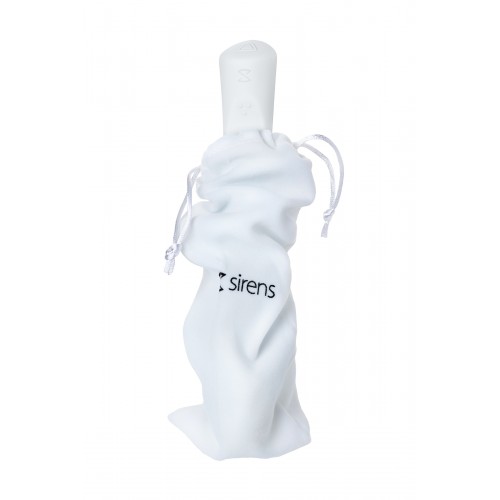 Вибратор, Sirens, Venus, силикон, белый, 22 см