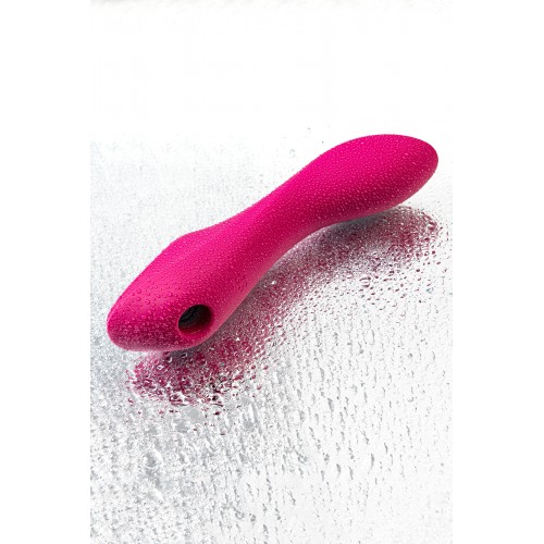 Вакуум-волновой бесконтактный стимулятор клитора Satisfyer Curvy Trinity 3, силикон, красный