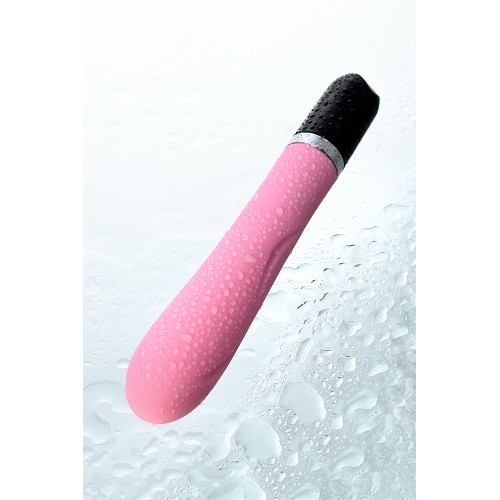 Нереалистичный вибратор LEROINA by TOYFA Polly, 7 режимов вибрации, силикон, розовый, 18,3 см, Ø 3,1 см