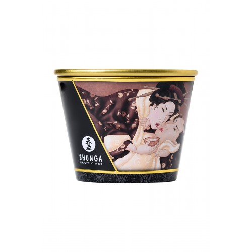 Массажное аромамасло Shunga Excitation с ароматом шоколада, 170 мл