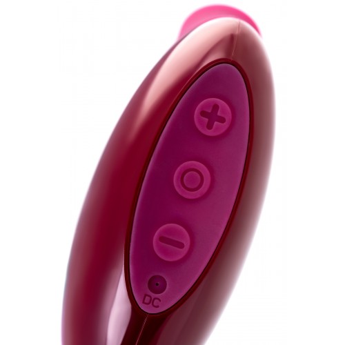 ВАКУУМНЫЙ СТИМУЛЯТОР КЛИТОРА TOYFA A-TOYS MYRTY, БОРДОВЫЙ, 9,8 СМ