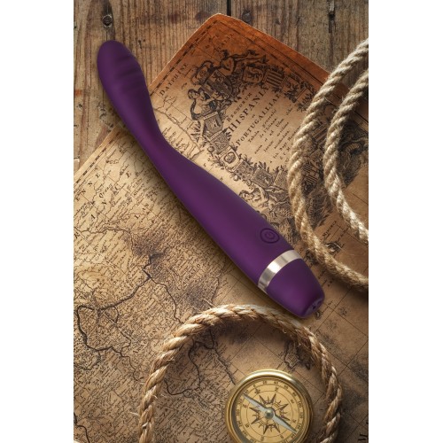 Стимулятор точки G Let it G G-Hunter, силикон, фиолетовый, 18,5 см