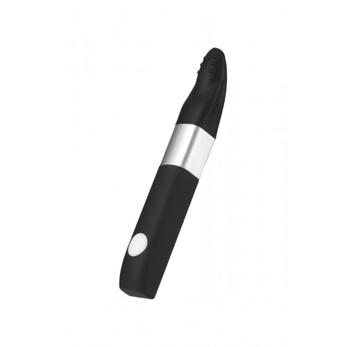 Вибратор клиторальный 8Gb USB памяти, 7 режимов вибрации, черный