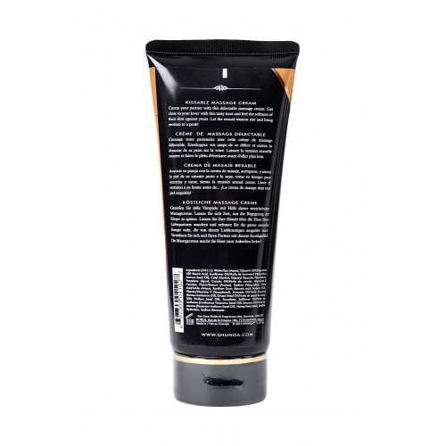 Массажный крем Shunga Almond Sweetness, съедобный, миндаль, 200 мл