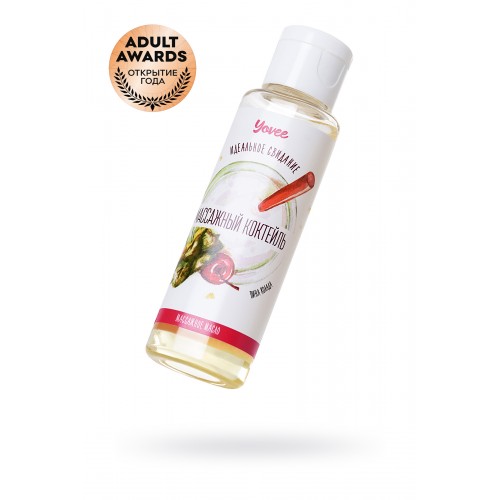 Масло для массажа Yovee by Toyfa «Массажный коктейль», с ароматом Пина колады, 50 мл