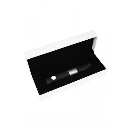 Вибратор клиторальный 8Gb USB памяти, 7 режимов вибрации, черный