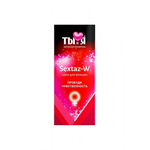 Крем возбуждающийТы и Я Sextaz-Wдля женщин, 20 г