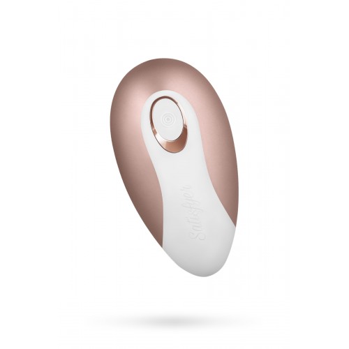 Вакуум-волновой бесконтактный стимулятор клитора Satisfyer Pro Deluxe NG, силикон, розовый, 11 см.