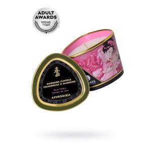 Массажое аромамасло Shunga Aphrodisia с ароматом розы, 170 мл (иной угол)