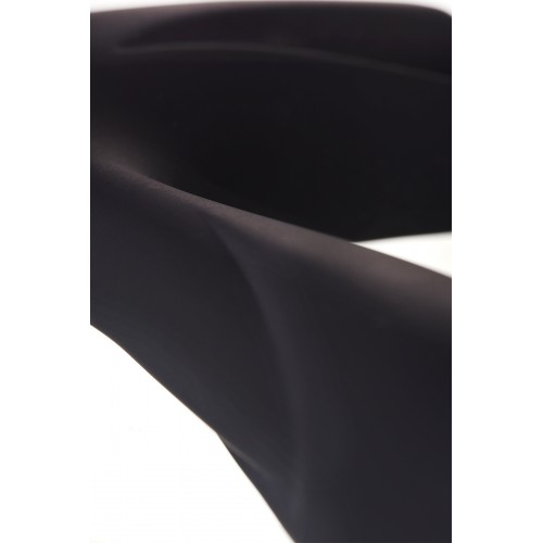 Стимулятор простаты Erotist First, силикон, чёрный, 14,4 см