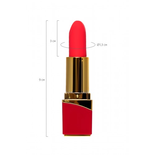 Минивибратор Flovetta by Toyfa PANSIES, ABS пластик, черный, 9 см