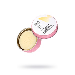 Твердое масло для массажа «Клубника в шампанском», 20 г (иной угол)