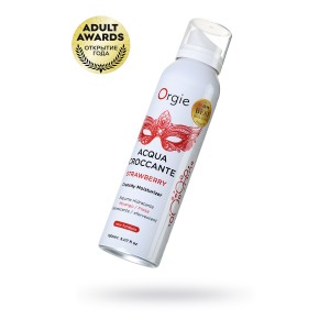 Шипучая увлажняющая пена для чувственного массажа Orgie Acqua Croccante, 150 мл (иной угол)