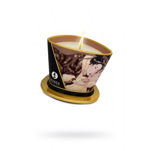 Массажное аромамасло Shunga Excitation с ароматом шоколада, 170 мл