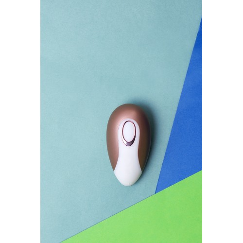 Вакуум-волновой бесконтактный стимулятор клитора Satisfyer Pro Deluxe NG, силикон, розовый, 11 см.