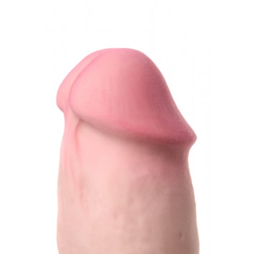 Реалистичный фаллоимитатор на присоске RealStick Elite, TPR, телесный, 19 см