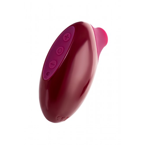 ВАКУУМНЫЙ СТИМУЛЯТОР КЛИТОРА TOYFA A-TOYS MYRTY, БОРДОВЫЙ, 9,8 СМ