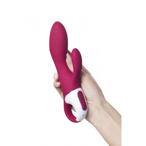 Смарт-вибратор Satisfyer Heated Affair Connect App с функцией нагрева розовый 